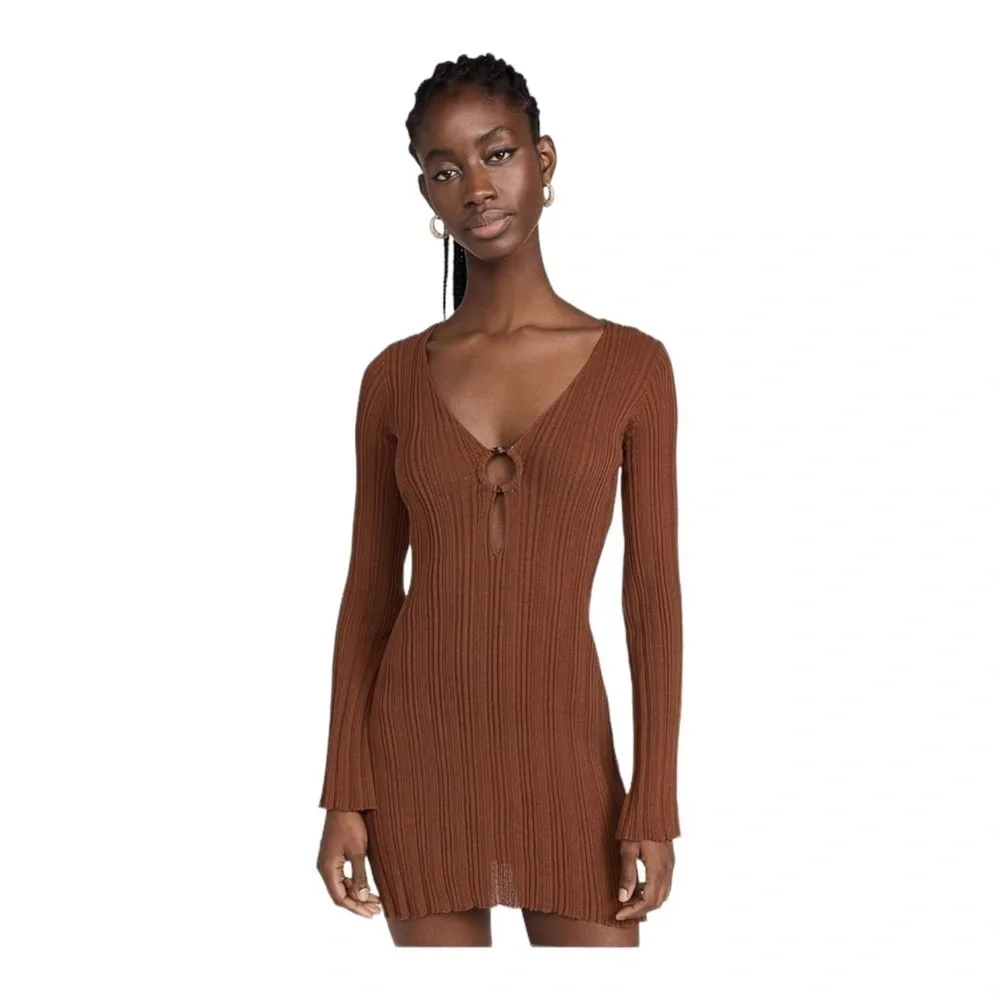 L*Space Wailea Cover Up in Coffee NWT - Picture 10 of 11